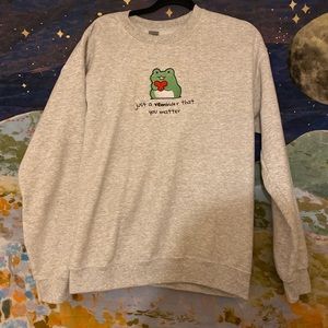 Cute Froggy Sweatshirt